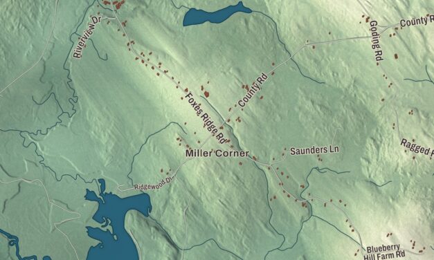 Map of Acton, Maine