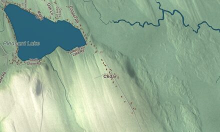 Map of Alexander, Maine