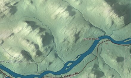 Map of Allagash, Maine