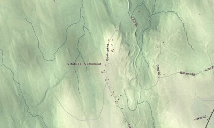 Map of Amity, Maine