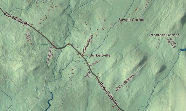 Map of Appleton, Maine