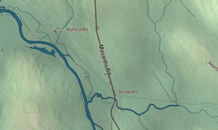 Map of Ashland, Maine