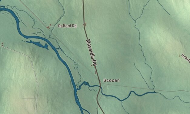 Map of Ashland, Maine