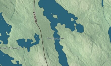 Map of Baring, Maine