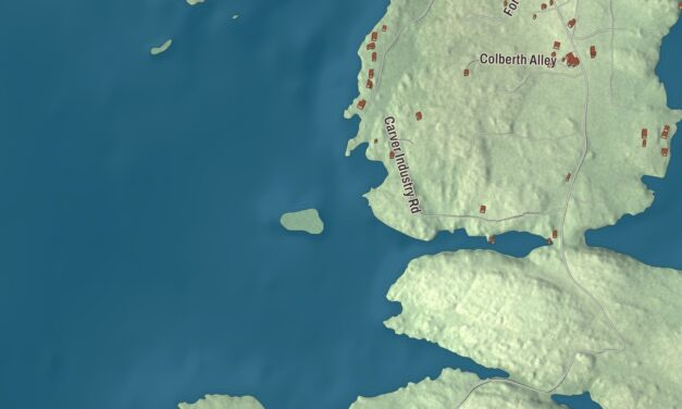 Map of Beals, Maine