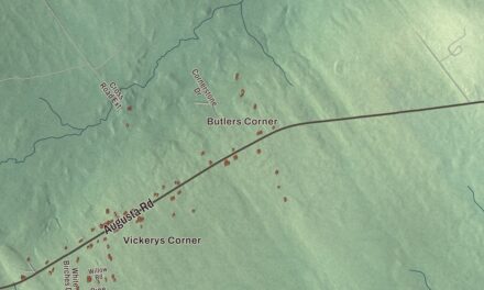 Map of Belmont, Maine