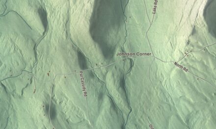 Map of Bingham, Maine