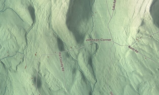 Map of Bingham, Maine