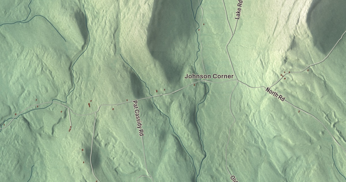 Map of Bingham, Maine