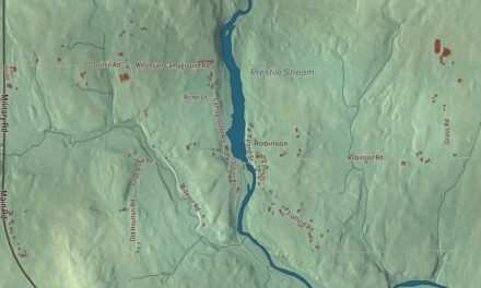Map of Blaine, Maine