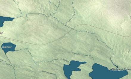 Map of Bowerbank, Maine