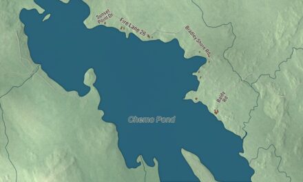 Map of Bradley, Maine