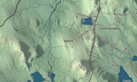 Map of Bridgton, Maine