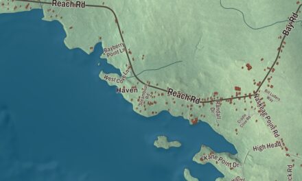 Map of Brooklin, Maine