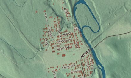 Map of Brownville Junction, Maine
