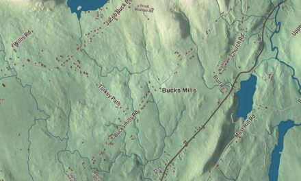 Map of Bucksport, Maine