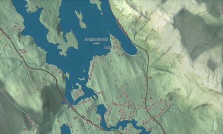 Map of Camden, Maine