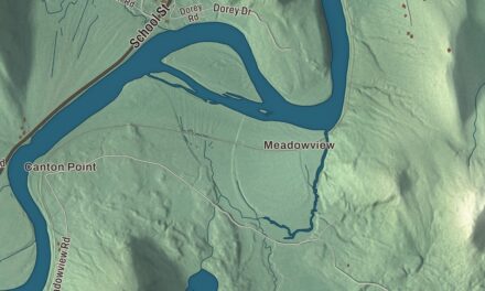 Map of Canton, Maine