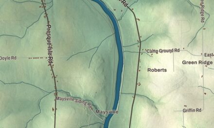 Map of Caribou, Maine