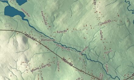 Map of Carmel, Maine