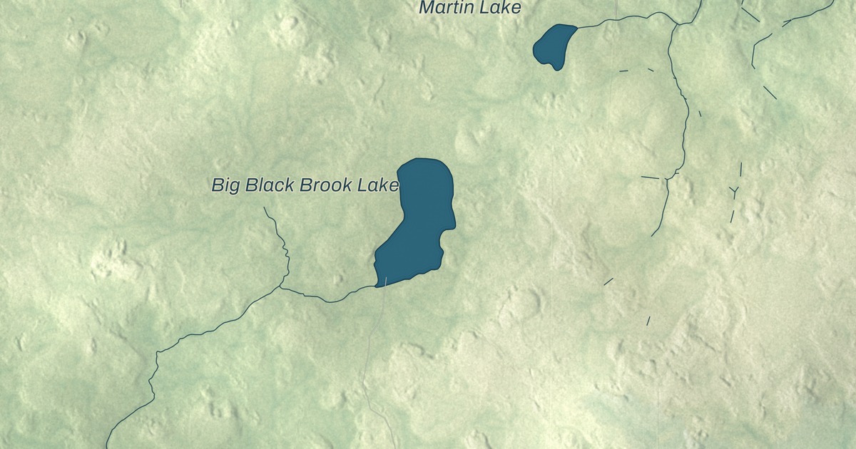 Map of Caswell, Maine