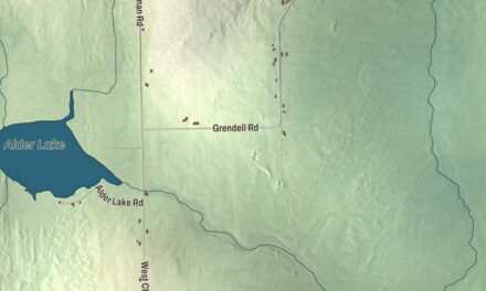 Map of Chapman, Maine