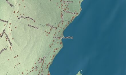 Map of Chebeague Island, Maine