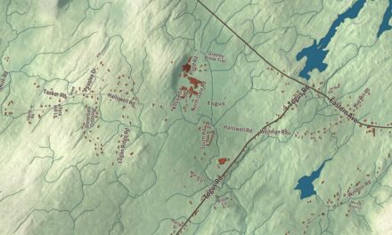Map of Chelsea, Maine