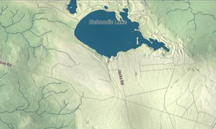 Map of Cherryfield, Maine