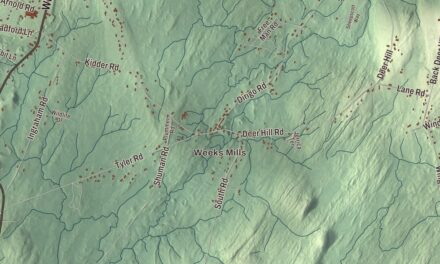 Map of China, Maine