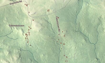 Map of Columbia Falls, Maine