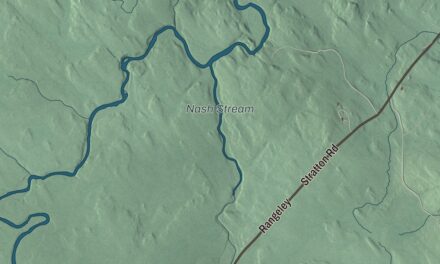 Map of Coplin, Maine