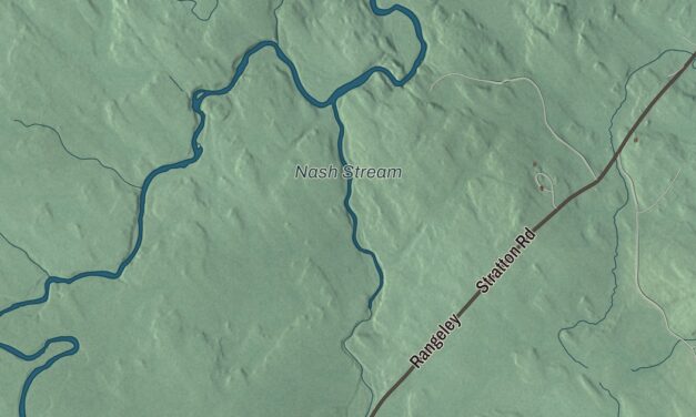 Map of Coplin, Maine
