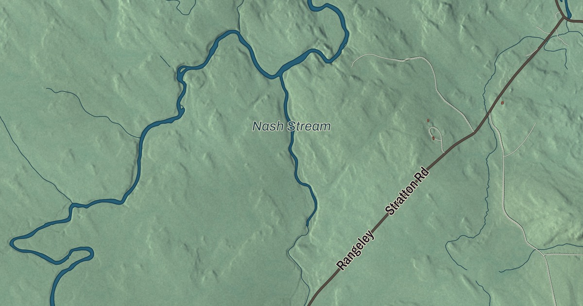 Map of Coplin, Maine