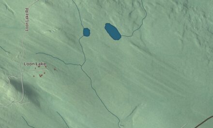 Map of Dallas, Maine