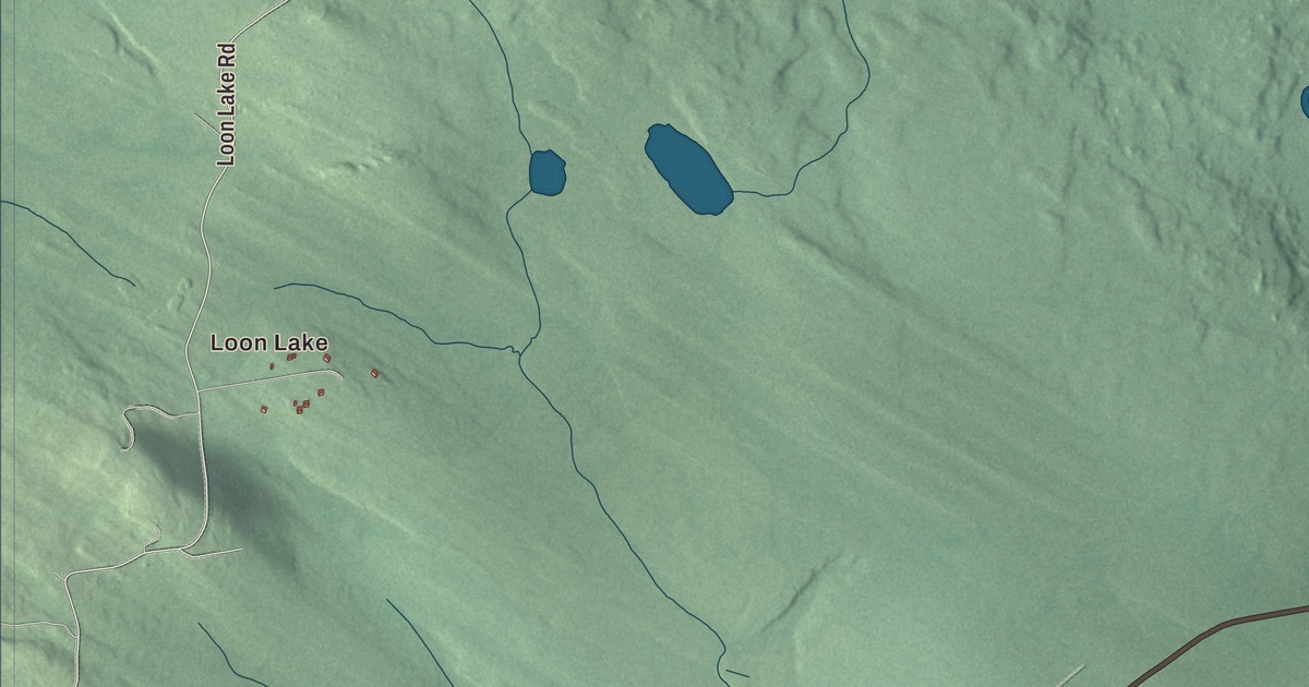 Map of Dallas, Maine
