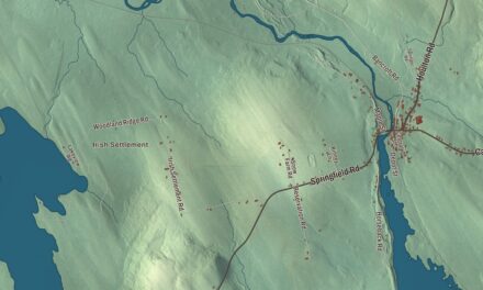 Map of Danforth, Maine