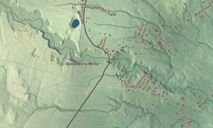 Map of Dayton, Maine