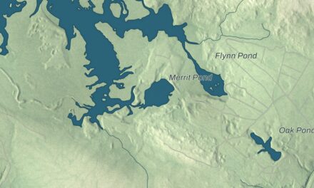 Map of Deblois, Maine