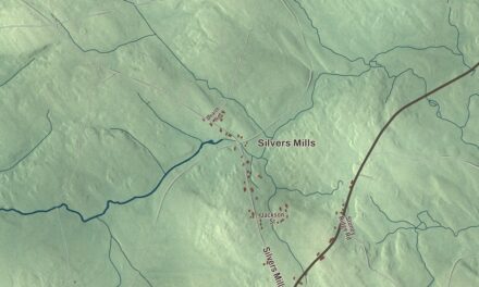 Map of Dexter, Maine