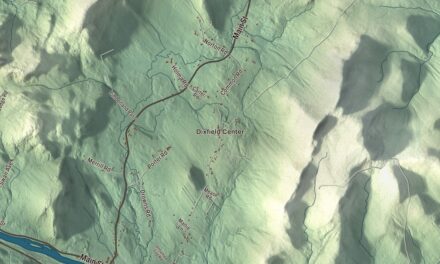 Map of Dixfield, Maine