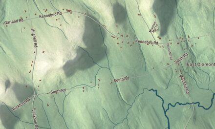Map of Dixmont, Maine