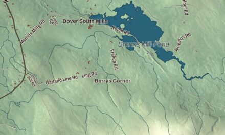 Map of Dover-Foxcroft, Maine