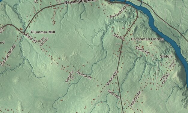 Map of Durham, Maine