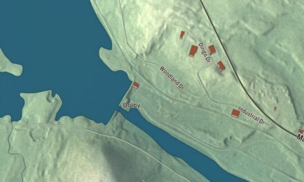 Map of East Millinocket, Maine