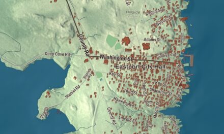 Map of Eastport, Maine