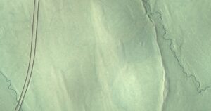 Close-up of the Edinburg, Maine aerial map