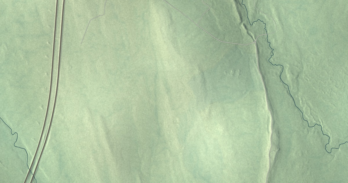Map of Edinburg, Maine