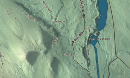 Map of Embden, Maine