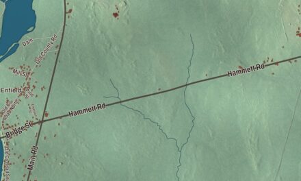 Map of Enfield, Maine